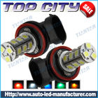 Topcity 18-SMD 5050 360-degree shine H8 Hyper Flux LED Bulbs For Fog Lights or Running Light Lamps - Fog Lights car led, Auto LED